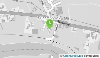 Bekijk kaart van Henk Kwakkel Hoefbeslag  in s-Heerenbroek