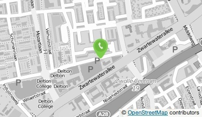 Bekijk kaart van IWA Wurkympuls B.V. in Zwolle