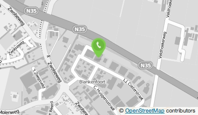 Bekijk kaart van Hoogers Saloninterieurs in Nijverdal