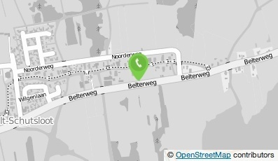 Bekijk kaart van Jenny's Knipservice  in Belt-Schutsloot