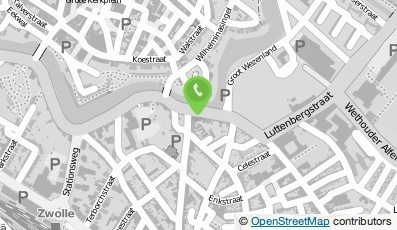 Bekijk kaart van Pizza Bezorgdienst 'La Gondola' in Zwolle