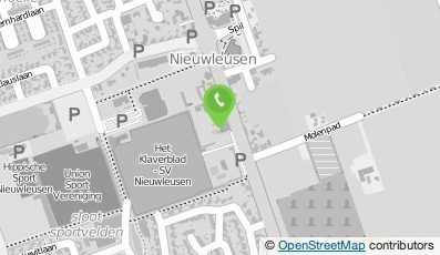 Bekijk kaart van Dans- en Sportcentrum Helios Nieuwleusen B.V. in Nieuwleusen