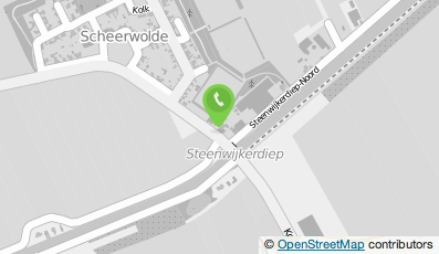 Bekijk kaart van Autobedrijf Huisman in Scheerwolde
