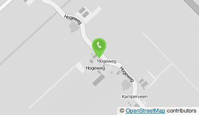 Bekijk kaart van R. van Bruggen in Kamperveen