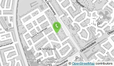 Bekijk kaart van Bouwbedrijf Raimo Casteel  in Zwolle