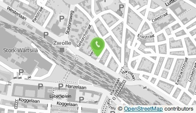 Bekijk kaart van Edward Otten in Zwolle