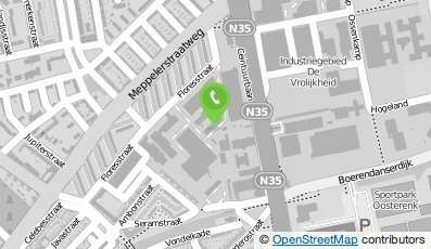 Bekijk kaart van Café Noir Nieuwe Media in Zwolle