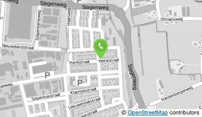 Bekijk kaart van Stukadoorsbedrijf Rinus Zwanepol in Ommen