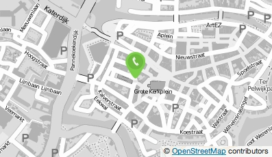 Bekijk kaart van Os en Peper in Zwolle