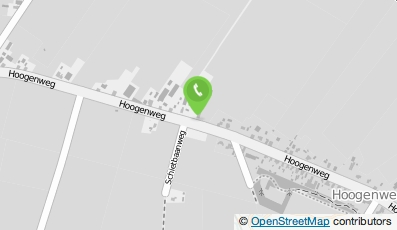 Bekijk kaart van Melkveebedrijf Hutten in Hoogenweg
