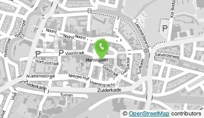 Bekijk kaart van Grand Café De Doelen Franeker in Franeker