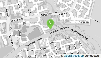 Bekijk kaart van Glaszetbedrijf Robben in Zwolle