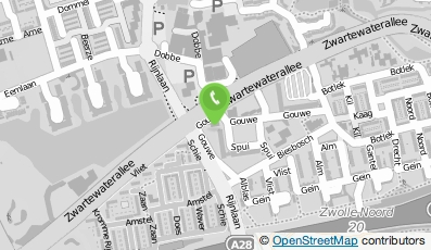 Bekijk kaart van TLZ 4Dental in Zwolle