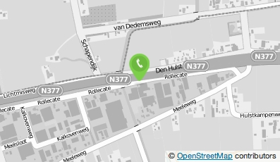 Bekijk kaart van Roo Holding B.V.  in Nieuwleusen