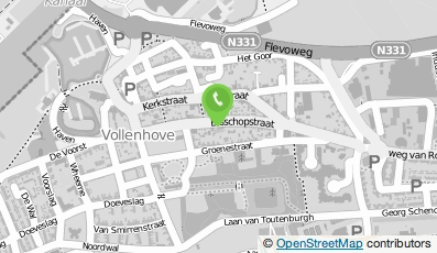Bekijk kaart van de afdeling communicatie in Zwolle