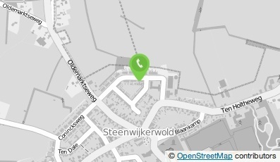Bekijk kaart van Schildersbedrijf A.S. van Veen in Steenwijk