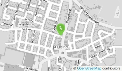 Bekijk kaart van Neppelenbroek Auto's  in Heino