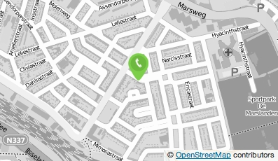 Bekijk kaart van Gastouder@vanBuiten.com in Zwolle
