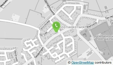 Bekijk kaart van Huidverzorgingsstudio Gelderingen in Steenwijkerwold