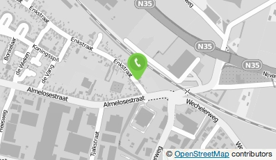 Bekijk kaart van Nijland & Kroes Kennispraktijk voor zorg en onderwijs in Havelte