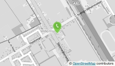 Bekijk kaart van Schildersbedrijf A. van der Heide in Willemsoord