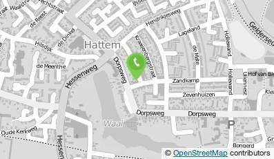 Bekijk kaart van Handelsonderneming Roekamp in Hattem