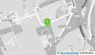 Bekijk kaart van Niek van Duren Licht- & Geluidstechnieken in Ommen