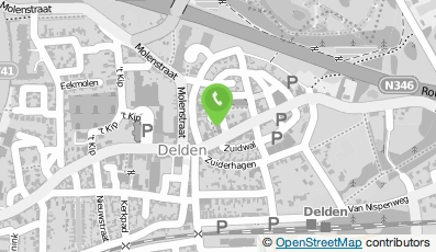 Bekijk kaart van den elzen V.O.F. in Delden