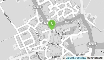 Bekijk kaart van Restaurant en Zalencentrum In de Tonne in Hellendoorn