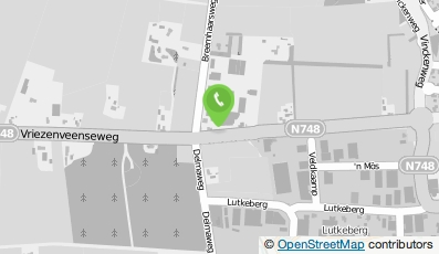 Bekijk kaart van Autobedrijf Haarhuis B.V. in Geesteren (Overijssel)