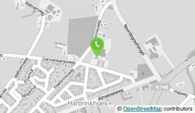 Bekijk kaart van H.B. Haarhuis in Harbrinkhoek
