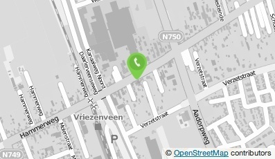 Bekijk kaart van C.V. P. Bakker & Zn. in Vriezenveen