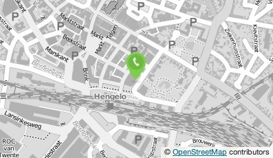 Bekijk kaart van Rabotheater Hengelo in Hengelo (Overijssel)