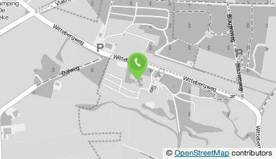 Bekijk kaart van Camping De Witte Berg in Oud Ootmarsum
