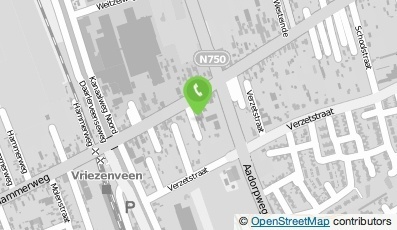 Bekijk kaart van G. Dekker, Aannemersbedrijf  in Vriezenveen