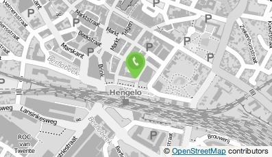 Bekijk kaart van Restaurant Akropolis  in Hengelo (Overijssel)