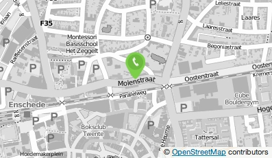Bekijk kaart van Coffeeshop 'De Molen' in Enschede