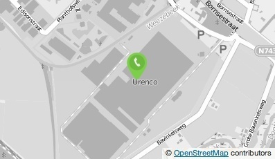 Bekijk kaart van Urenco Nederland B.V.  in Almelo