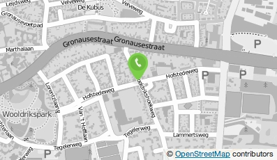 Bekijk kaart van Café Wooldrik  in Enschede