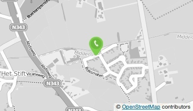 Bekijk kaart van Klussenbedrijf in den Nieuwenkamp in Weerselo