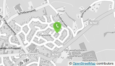 Bekijk kaart van Klussenbedrijf M.J. Lenferink in Geesteren (Overijssel)