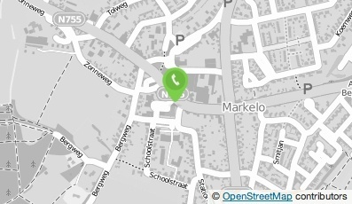 Bekijk kaart van 't Wapen van Markelo  in Markelo