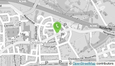 Bekijk kaart van V-Male  in Delden