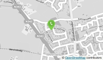 Bekijk kaart van Melis Holding B.V.  in Weerselo