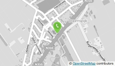 Bekijk kaart van Garage Hooghordel V.O.F.  in Doornspijk