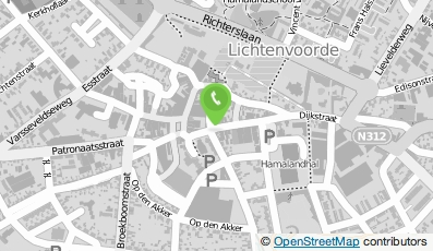 Bekijk kaart van Dusseldorp Fietsen in Lichtenvoorde