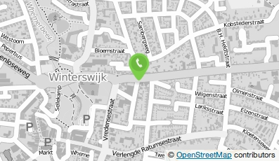 Bekijk kaart van Café Cafetaria Merlijn in Winterswijk
