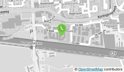 Bekijk kaart van Garage en Zelftankstations Joop Huijskes B.V. in Hoevelaken