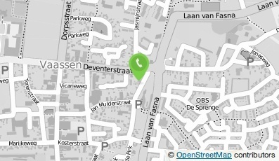 Bekijk kaart van V.O.F. Taxi Klink  in Vaassen