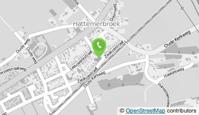 Bekijk kaart van Dorpshuis 'De Bouwakker' in Hattemerbroek